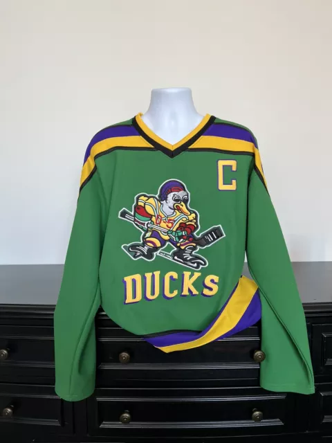 Mighty Ducks Hockey Costume Jersey - Green - Conway
