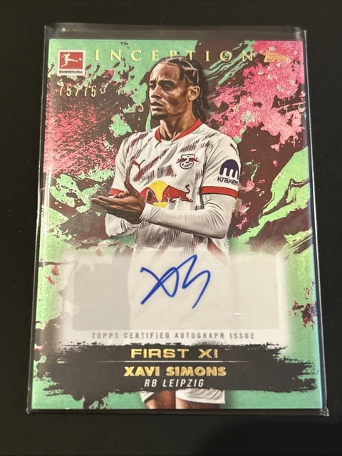 Topps Bundesliga Inception Antonio Nusa RB Leipzig 12/49 (Neu (gemäss Beschreibung)) in