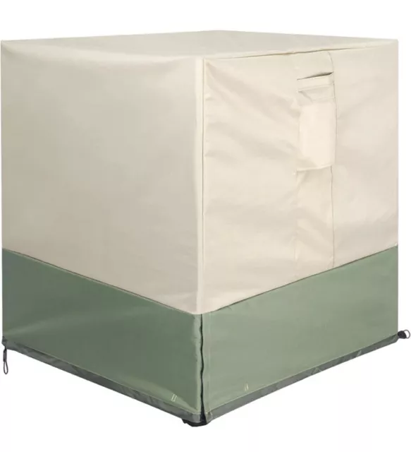 LooDro Air Conditioner Cover for Outside Units, Outdoor AC Cover Windproof,