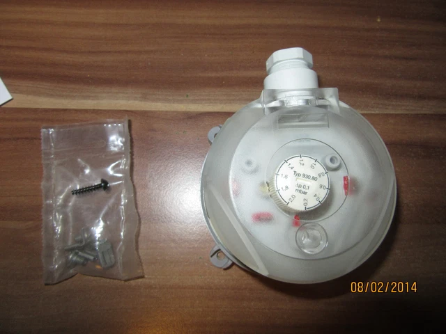Differenzdruckschalter dc-r-lds 0,2-2,0 mbar bz 20..200Pa IP 54 Druckdose 6mm