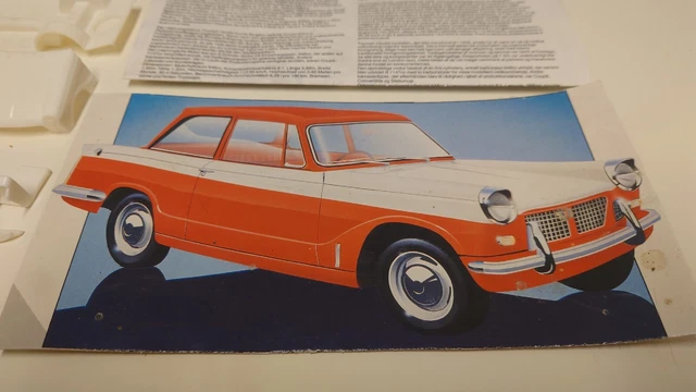 Airfix Triumph Herald - Bagged 1/32 Scale Model Kit Collection Lot