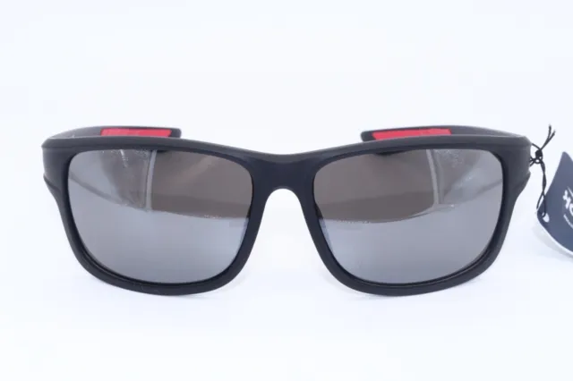 New Reebok Ph 1221 Rbop 29 Blk Mrf Black Red Mirrored Authentic Sunglasses 60-16 2