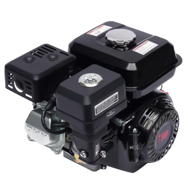 4-takt OHV-benzinemotor, 5,1 kW, 7,5 pk, brandstoftoevoer-modus
