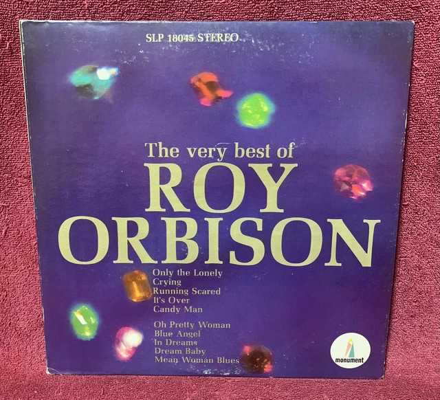 The Very Best of Roy Orbison (SLP 18045) Vinyl LP Monument Records 1966 Nice!