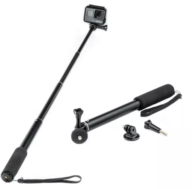 3m Super Long Carbon Fiber Invisible Selfie Stick for Insta360 X3/for DJI  Action 4/3 /Gopro12/11Camera Universal Selfie Stick