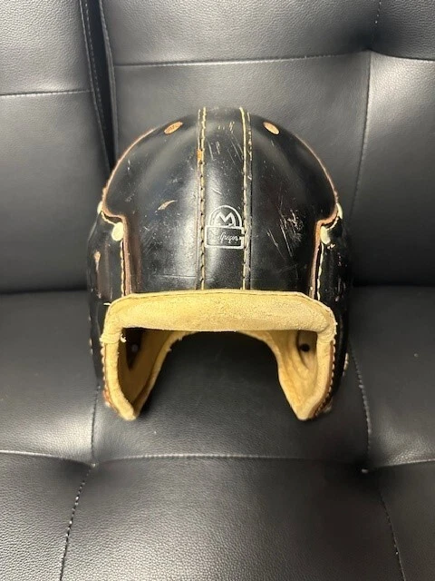 macgregor gold smith helmet Original U.S. Korean War Era 1950s Tanker Football by International Military Antiques Smith has been crafting and selling top of the line optics for over 50 years Vintage MacGregor Goldsmith Leather Football