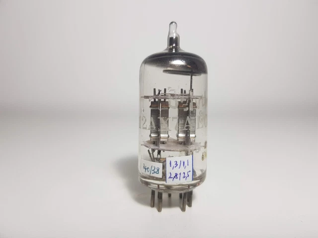 Tube électronique PL504 (T22) SIEMENS - Code EI Round Top, Mica, Occasion Testé +90%