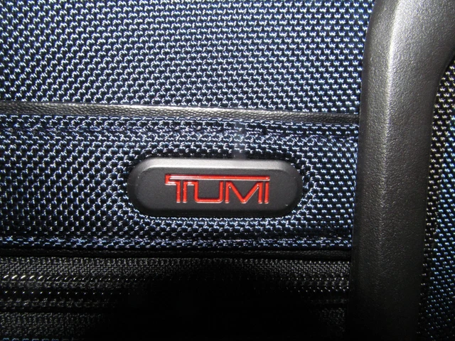 TUMI Alpha Navy Blue International Carry On Spinner, TSA Combination Padlock NWT 2