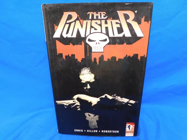 The Punisher Vol 2 Marvel Knights Hardcover HC Garth Ennis w/ X-Men’s Wolverine