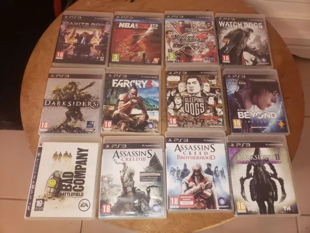 JEU PS3 A L'UNITE OU EN LOT - PS3 PLAYSATION 3 SONY - Complet ( voir titre )