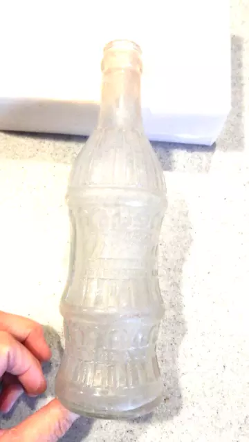 Try - me Beverages Macon, GA GEO Georgia Soda Bottle c 1924 - Hobble Skirt Like