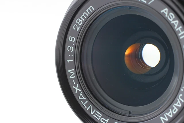 [ près De Mint ] SMC PENTAX-M 28mm F/3.5 Objectif Grand Angle Pour K Support De