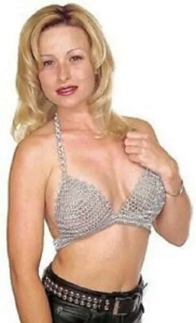 Chain Mail NEW VINTAGE Bra TOP NICE LOOKING Harness Lingerie.