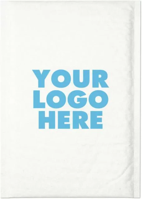 LUXPaper #2 Bubble Mailers, 8 1/2 x 12, White Kraft, 100/Pack