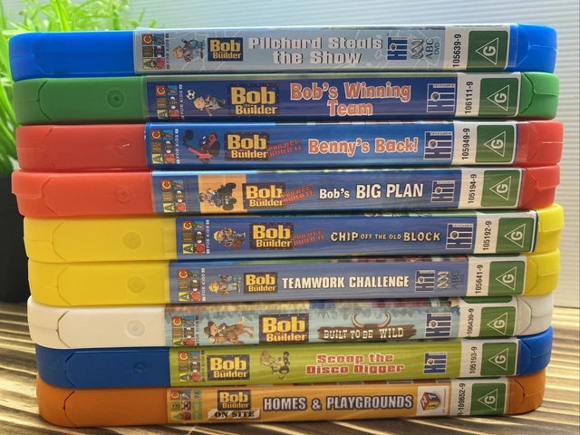 BOB THE BUILDER DVDs Mixed X 9 PAL Region 4 £50.12 - PicClick UK