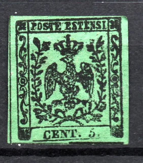 Timbre  Duché de Modène - Année 1853  YT n° 1A -  neuf sans gomme