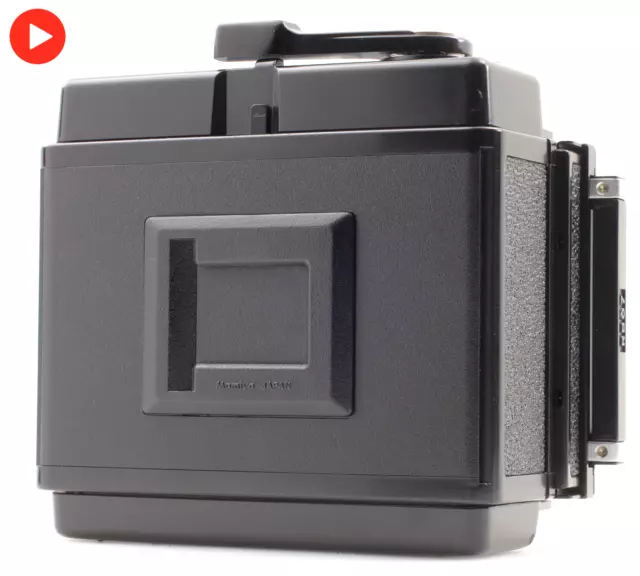 Vídeo [MINT] Mamiya RB67 Pro SD 120 6x7 Roll Film Back Holder Revista JAPÓN