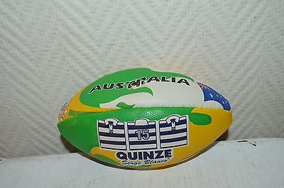Mini Ballon Rugby Serge Blanco Quinze Gilbert Australie Australia  T 1 Neuf Ball 3