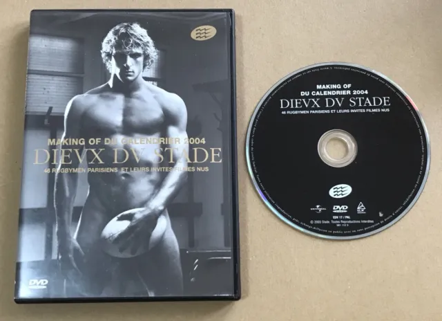 Dieux Du Stade Making Of Calendar 2004 Official Dvd French Male Rugby Team
