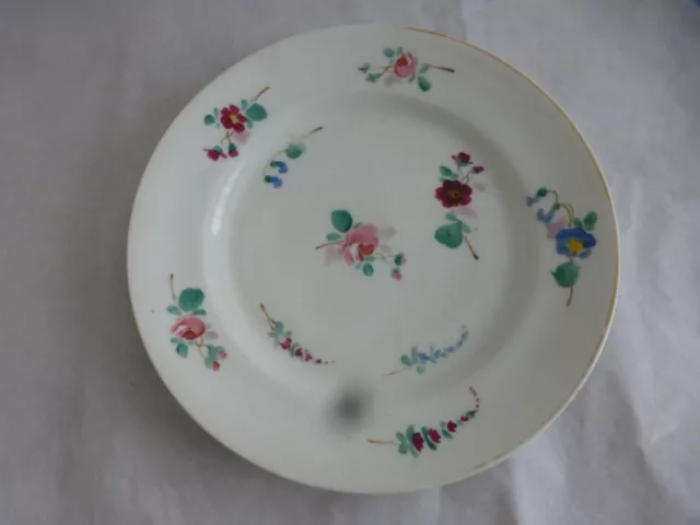 Ancienne assiette porcelaine Paris. Antique Porcelain plate