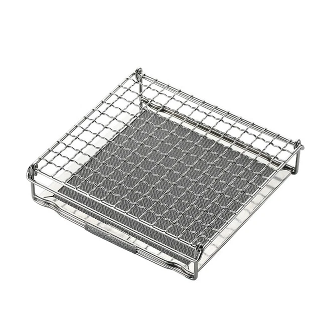 Griglia Pieghevole Per Falò In Acciaio Inox 304 - Altezza Regolabile Per Campeggio E Picnic - Foto 6