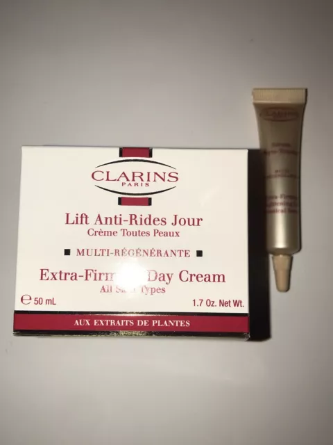 Clarins Lift Anti-Rides Jour - 50 ml. OVP & Serum Phyto-Tenseur 10 ml. Tube NEU