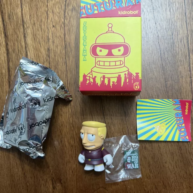 Kidrobot FUTURAMA Mini Series 1 ZAPP BRANNIGAN 3" Vinyl Figure Blind Box 2009