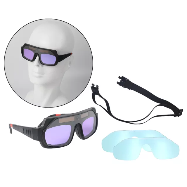 Lunettes de soudure assombrissement automatique solaire Lunettes de protection