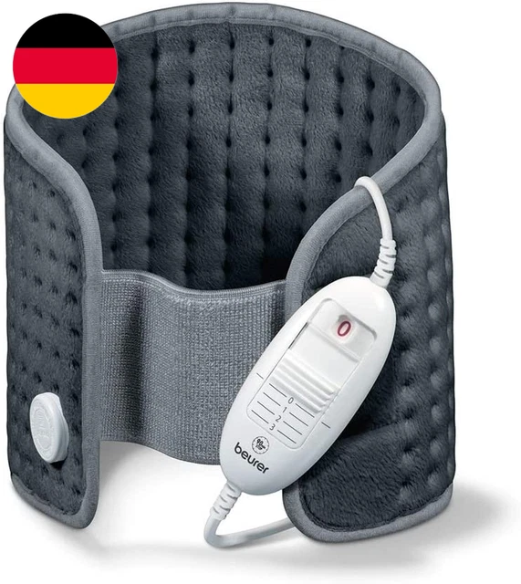 Beurer HK 49 Cosy Heizkissen, Zur Anwendung an Bauch Und Rücken, Mit Gummiband U