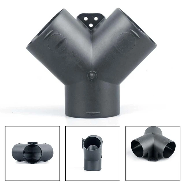 Adaptateur De Tuyau D'évacuation Pour Climatiseur Mobile - Raccord Blanc En ABS, Diamètres 130/150 Mm | Connexion étanche, Installation Facile - 9