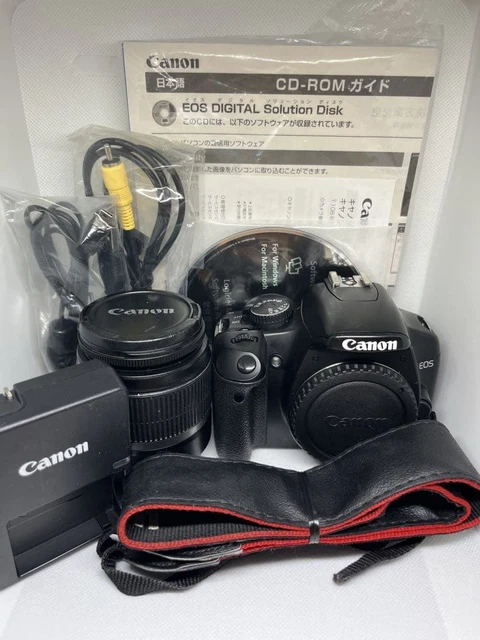 CANON EOS KISS X2 Digital SLR Camera with EF-S 18-55mm Lens Boxed