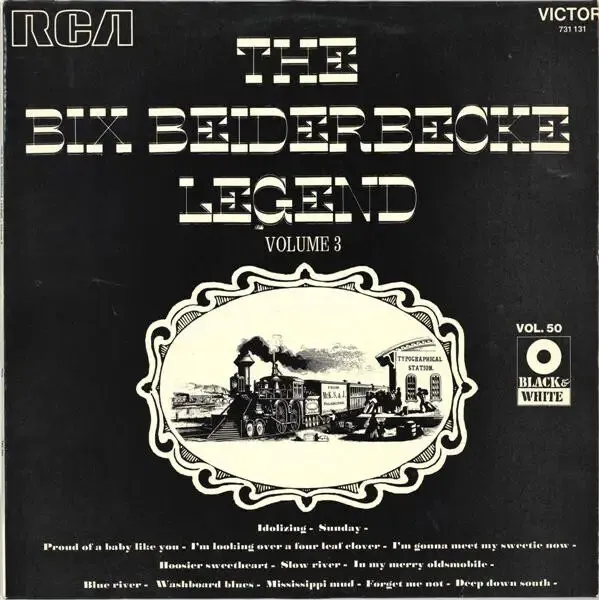 LP Bix Beiderbecke The Bix Beiderbecke Legend Volume 3 NEAR MINT RCA Victor