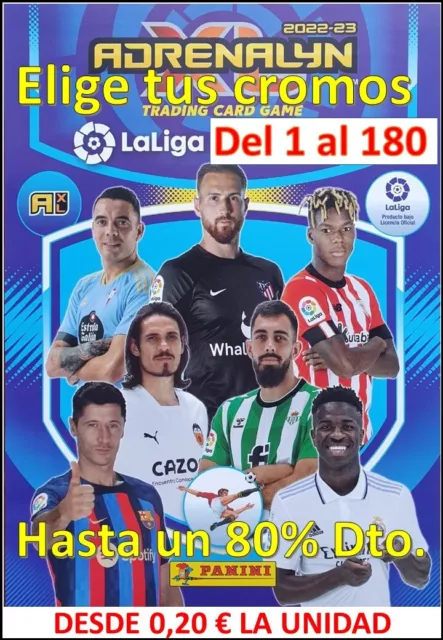 ELIGE TUS CROMOS Panini ADRENALYN XL La Liga 22-23 Trading Cards