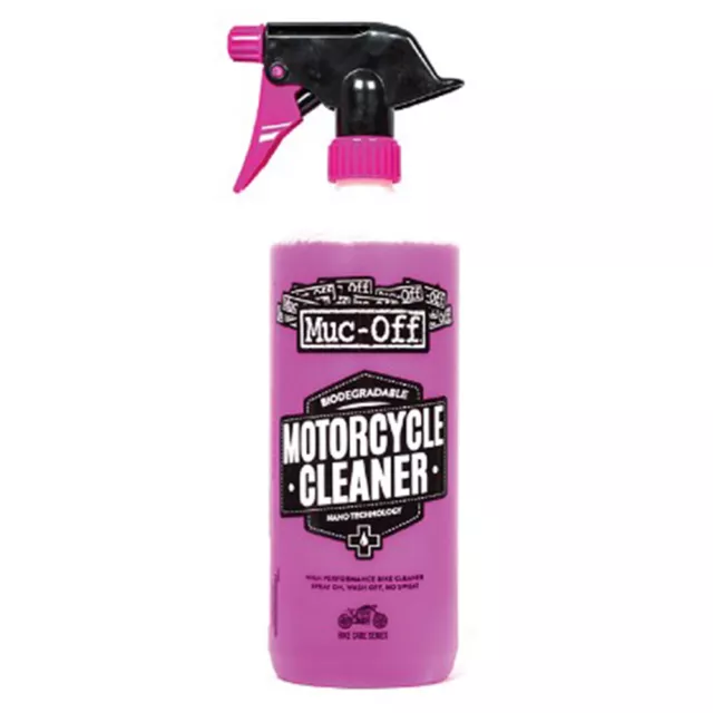 Muc-Off Motorcycle Motorbike Nano Tech Biodegradable Cleaner 1 Litre