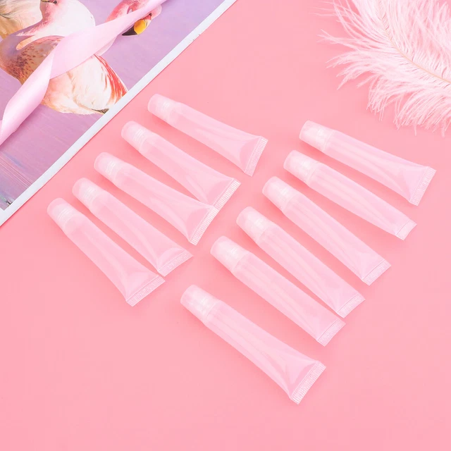 24 Pcs Mini Tubes De Brillant À Lèvres Brillant À Lèvres Transparent Provisions