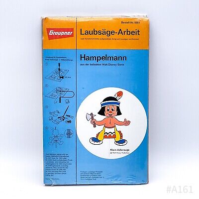 Graupner Laubsäge-brettchen No. 5551 Modèle „Hampelmann“ Made IN Germany