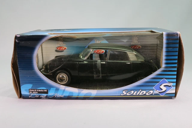 LE376 SOLIDO V03310 Voiture 1/18 1:18 Citroen DS berline 1963 noire EDL