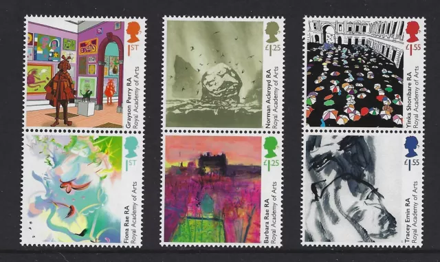 Francobolli GB 2018 Royal Academy of Arts - U/M