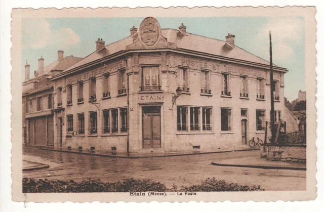 Cpa 55 - Tin: La Poste (Meuse) - Unwritten