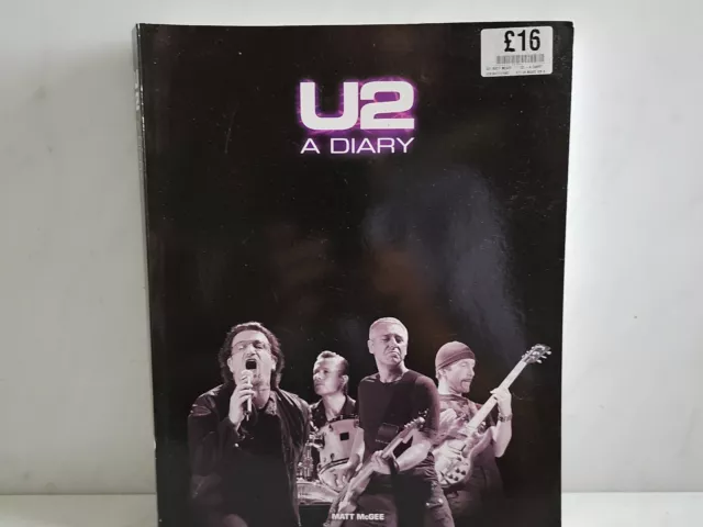 U2: A Diary by McGee, Matt Book. Good Condition ❤️