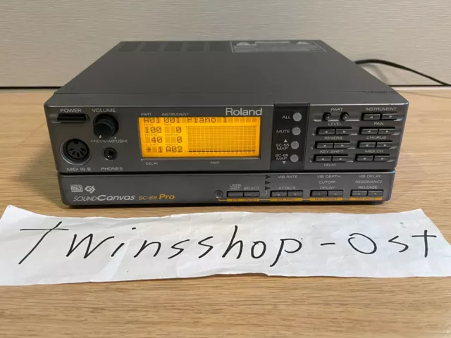 ROLAND SOUND CANVAS SC-55MK2 SC-55MKII General MIDI GS OK MADE in