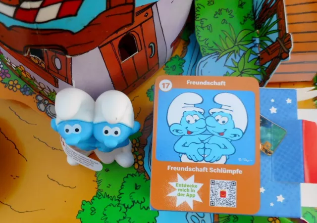 new macdo 2022 les schtroumpfs  'amitié smurf  pitufos schtroumpfette puffi ( 17