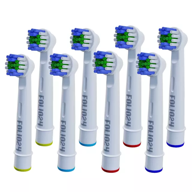 8 Pieza Cabezas de Cepillo Compatible para Oral-B Cepillos de Repuesto Cabezal