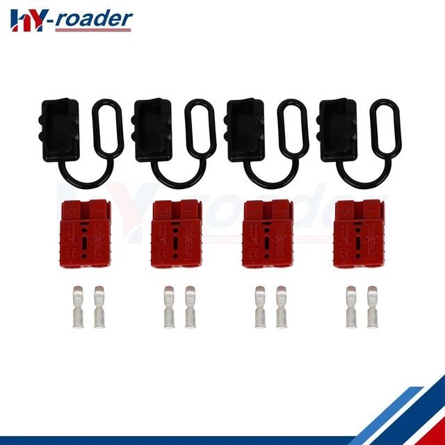 BATTERY QUICK CONNECT Disconnect Jumper Connectors Wire Cables Kit Plug
