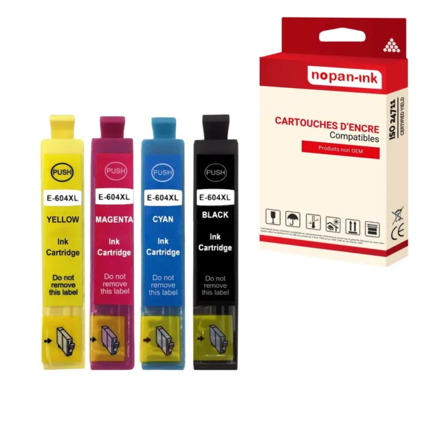 CARTOUCHE EPSON 604XL Ananas Compatible Multipack x 4 C13T09R64010  C13T09Q14010 EUR 26,99 - PicClick FR