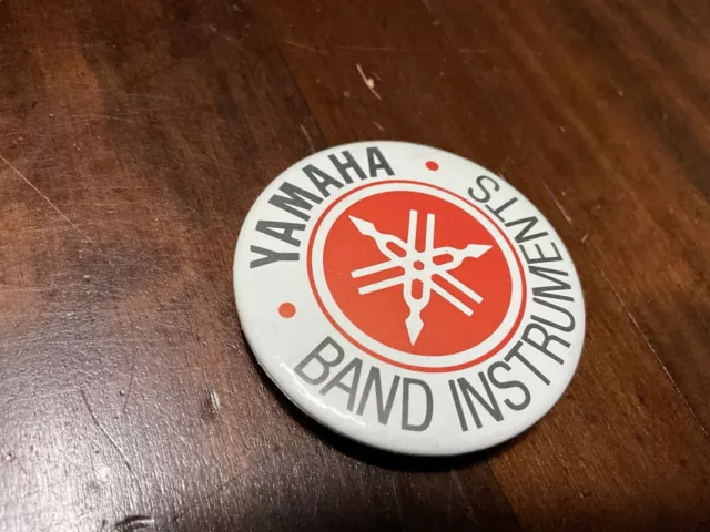 yamaha band instruments badge Pin Collectable