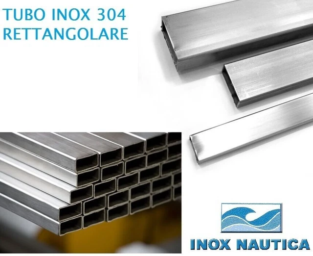 Barra Piatta in Acciaio inox AISI 304 mm 25x8 lunga 1Metro moto meccanica barca
