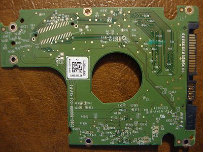 Dcm DCM Western Digital WD5000LPLX-08ZNTT0 H 0T2AB 500gb SATA PCB 800018-801 A3 