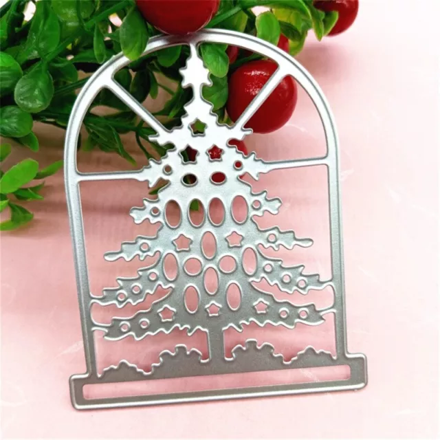 Christmas Tree Metal Die Cuts for Card Making Scrapbooking Paper DIY Template