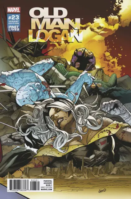 Old Man Logan #23 Variant Land Comic 2017 - Marvel Comics - X-Men Wolverine